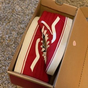 Red Vans